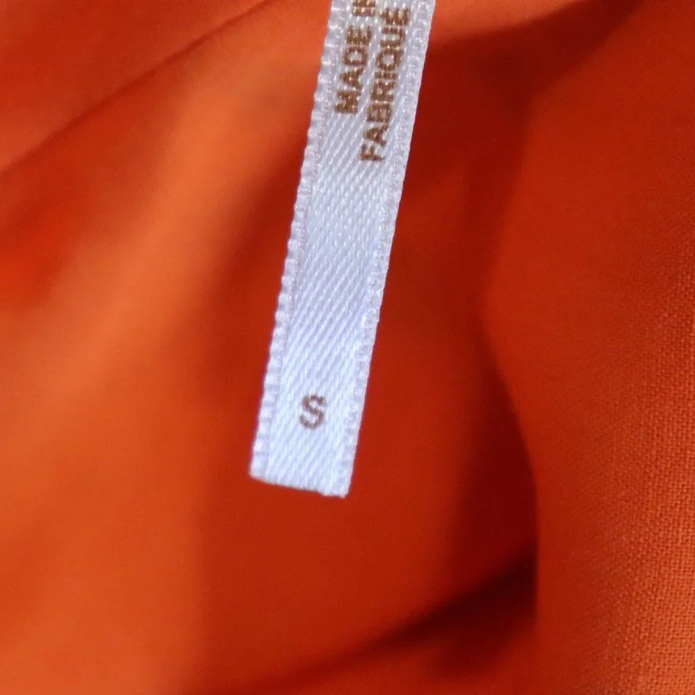 Free People Like A Lady tangerine Babydoll Dress Size S - Picture 5 of 14